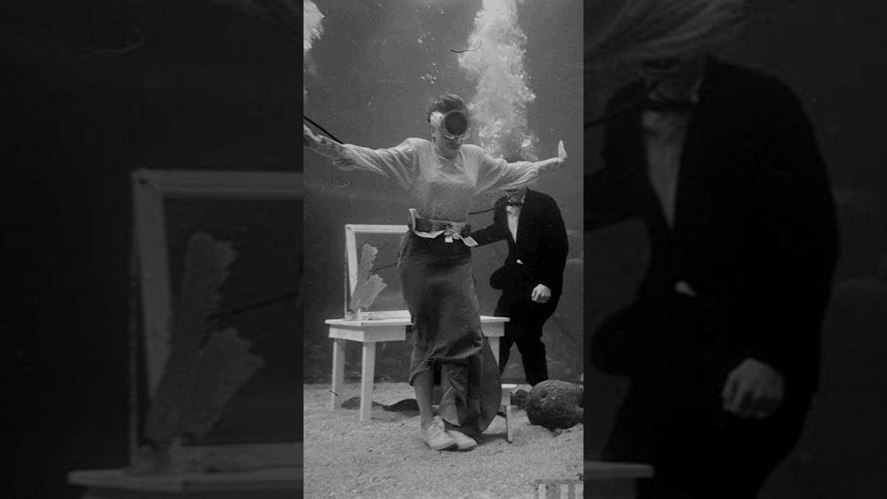 Underwater Fashion Show #history #vintage #shorts #shortsvideo #fashionshow #water