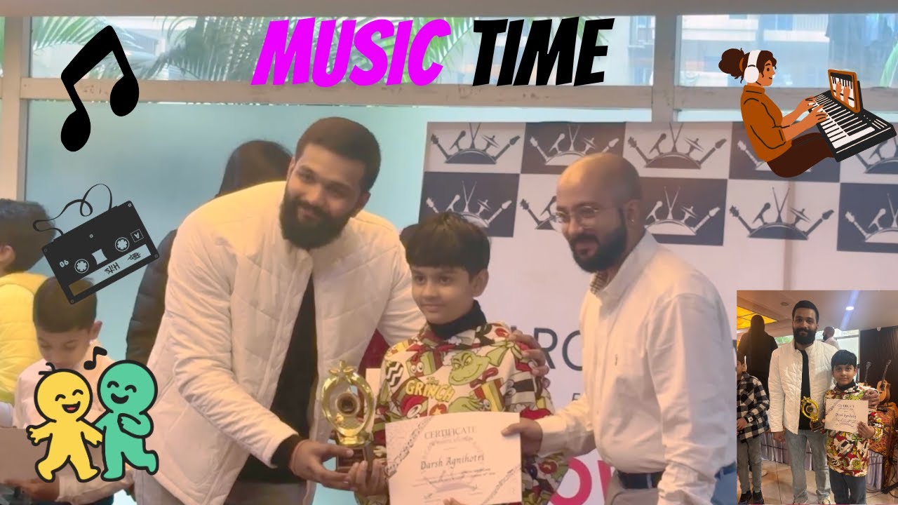 Tiny Fingers, Epic Melodies: Kids Rock Keyboard & Guitar Magic! 🎹🎸 #music #vlog #latest #concert