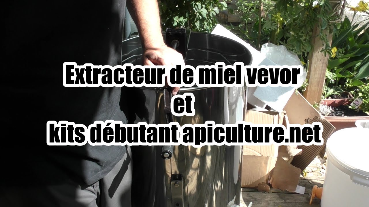 Déballage Extracteur de miel vevor et kits débutant apiculture.net