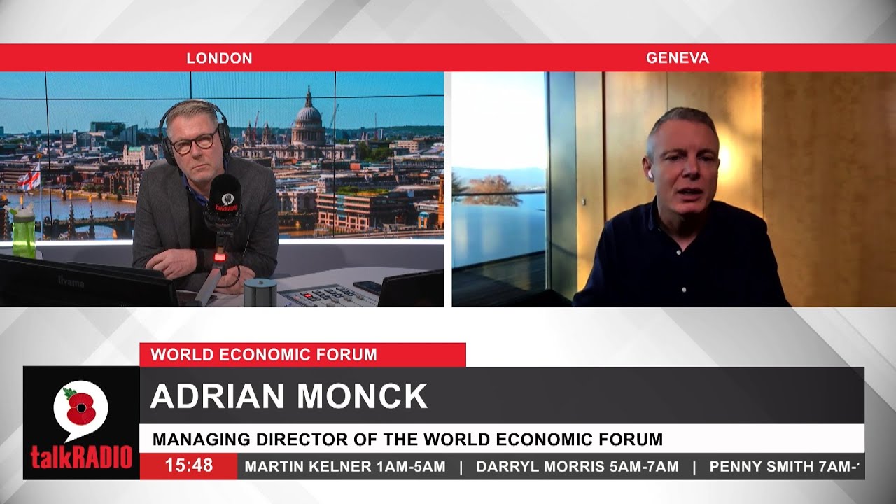 World Economic Forum managing director addresses Great Reset conspiracy theories