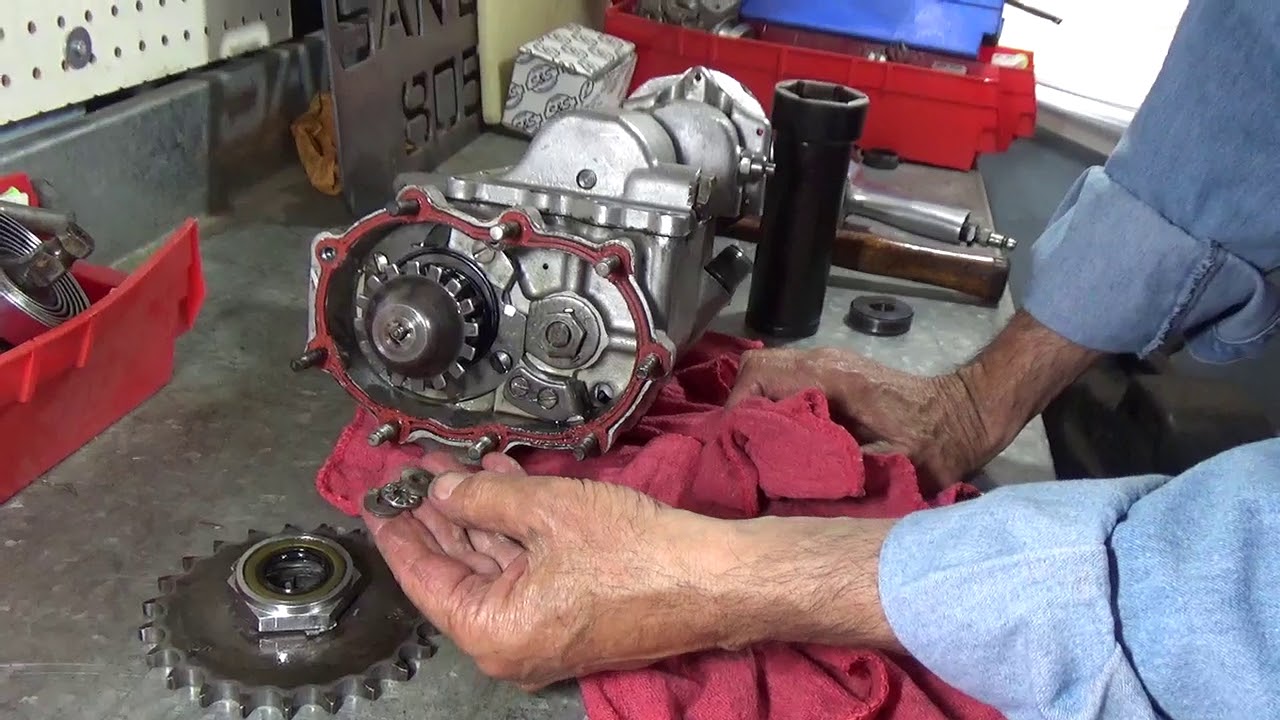 Stripping a Four Speed Transmission, Prepare For Rebuild