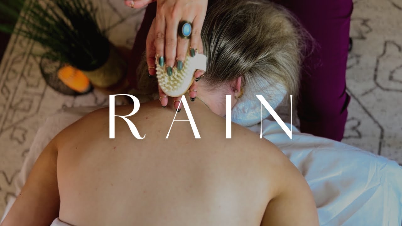 Gentle ASMR Back Massage for Deep Sleep w/ Morgan [No Talking] [Real Person]