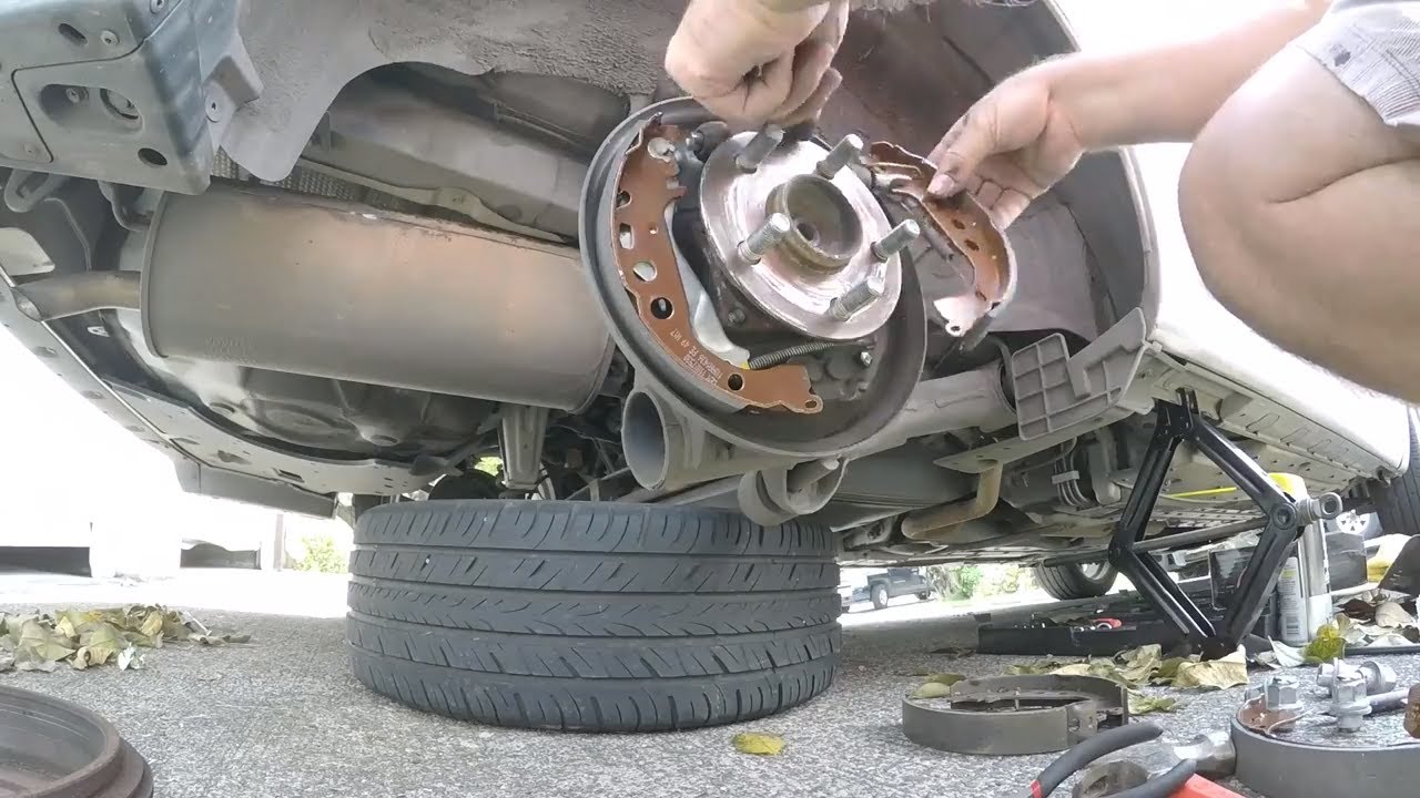 Prius Brake Pad Replacement - Front Disc and Rear Drum