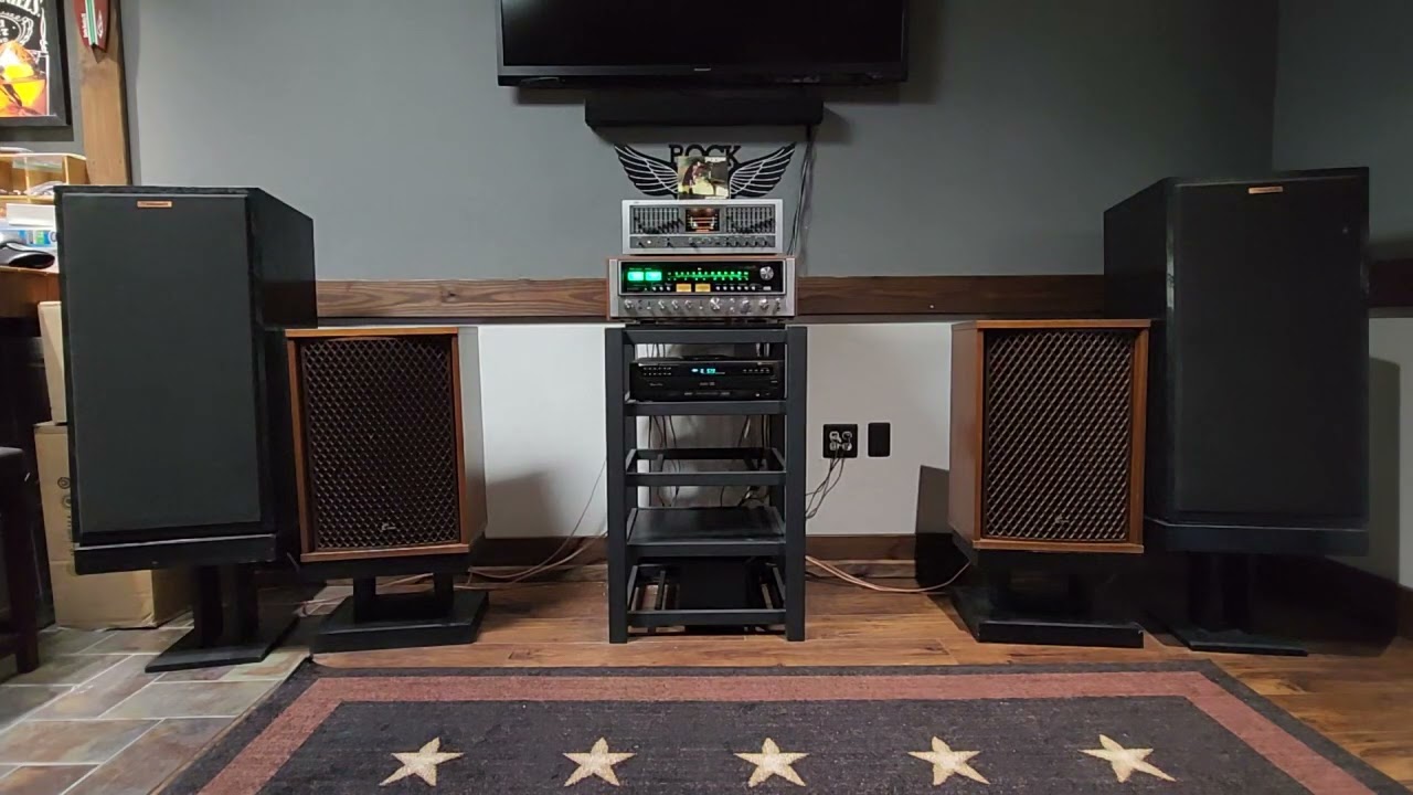 Sansui 9090db - Klipsch Chorus II - Stevie Ray