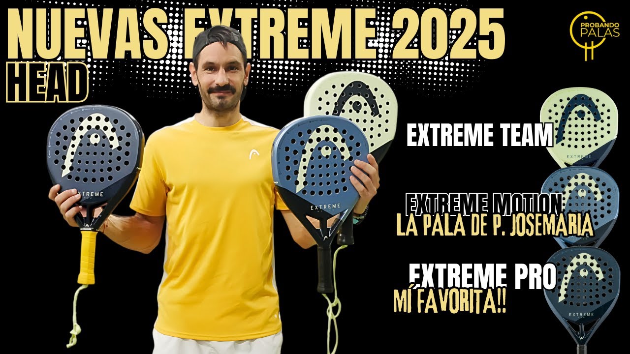 NUEVAS Head EXTREME 2025! Son las palas MAS POTENTES DE HEAD?