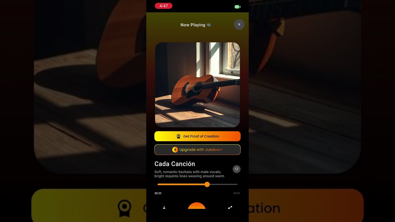 Cada  canción 