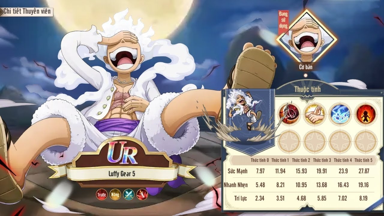 Hải Tặc Origin, Luffy Gear 5 UR 👊