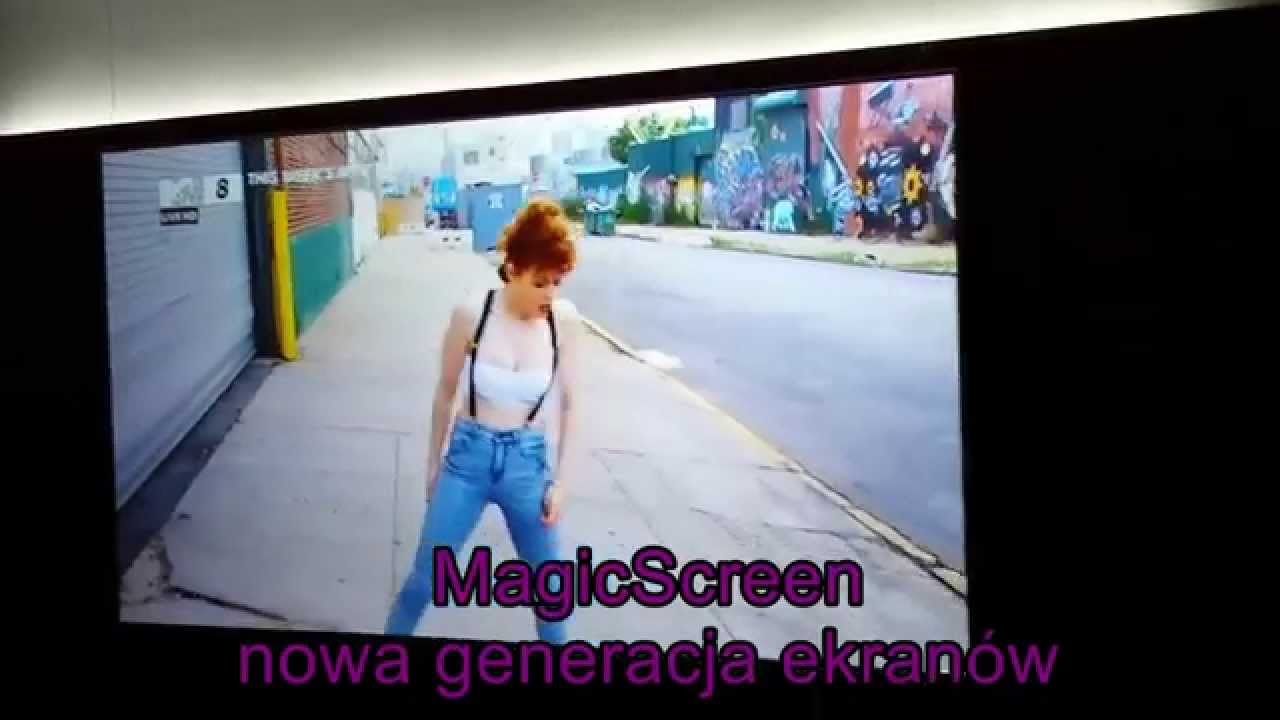 Ekran MagicScreen Supreme - obraz z HDTV wygląda jak z BLU-RAY