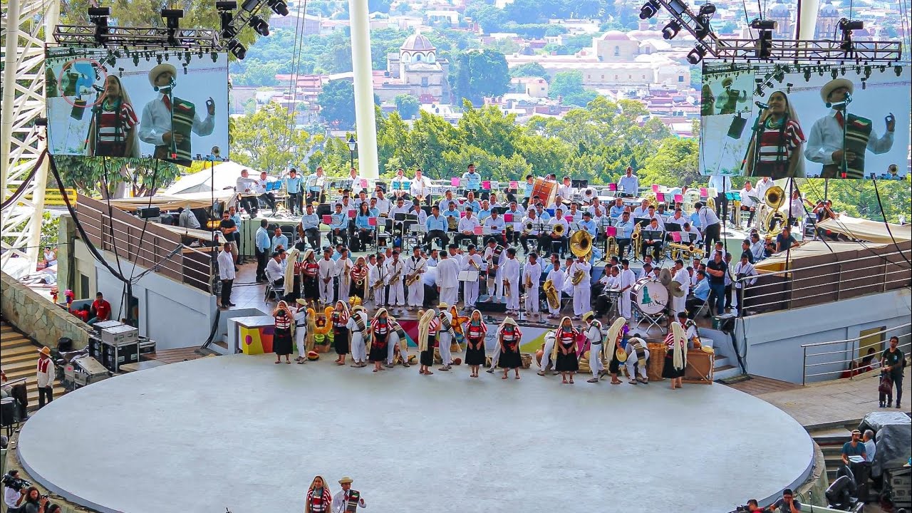 Danza de los diablos - santiago llano grande || la Guelaguetza 2022.