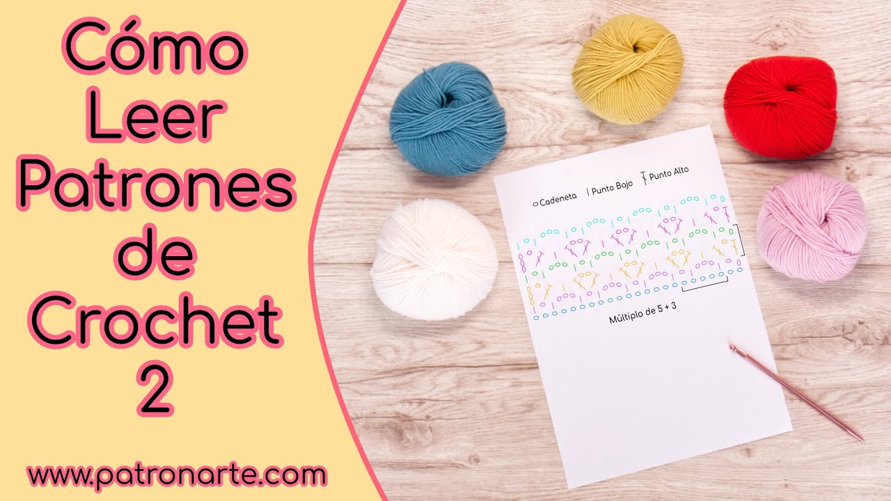 Cómo Leer Patrones de Crochet Gráficos y Escritos Principiantes