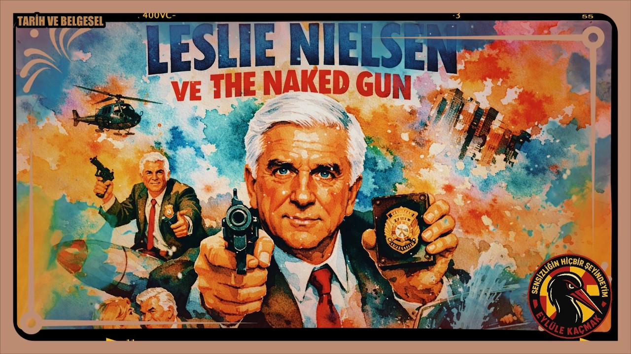 Leslie Nielsen: Cidden Çok Komik Biri ve Çıplak Silah Filmi! #cinema #comedy #art