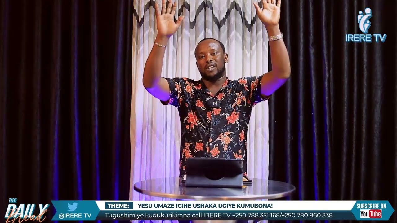 WOWE UKOMEREWE N'IBIHE UMVA UGUSOHORA KWAWE🙏YESU UMAZE IMINSI USHAKA UGIYE KUMUBONA Ev John