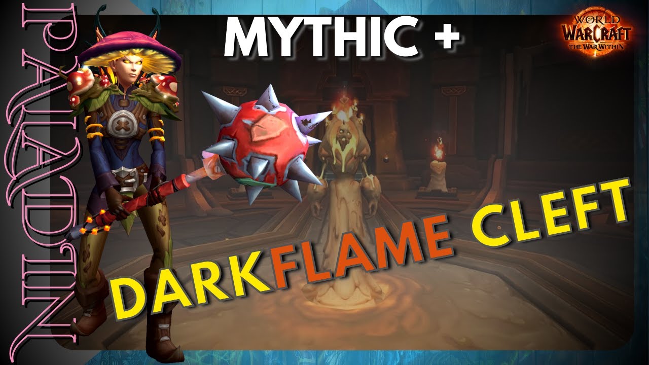 Mythic +10 Darkflame Cleft - Cleanest I've Seen - Ret Paladin Sapphyte