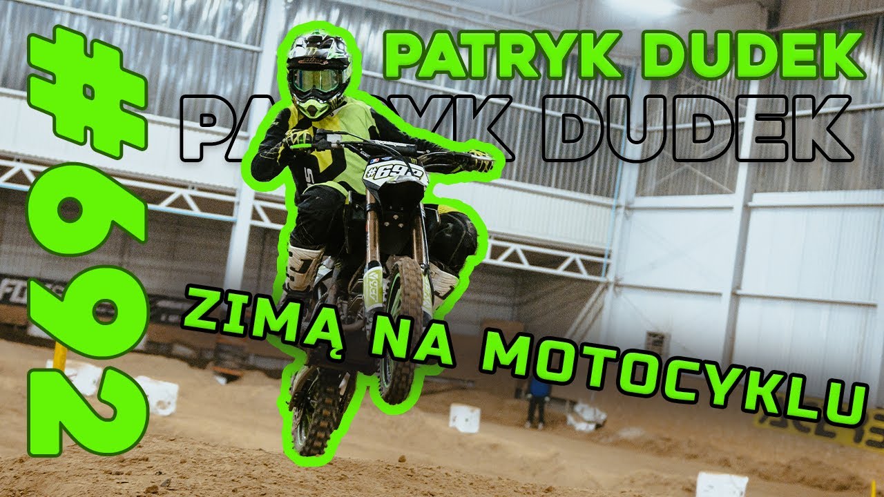 Patryk Dudek jeździ w zimę na motocyklu! | Pit Bike