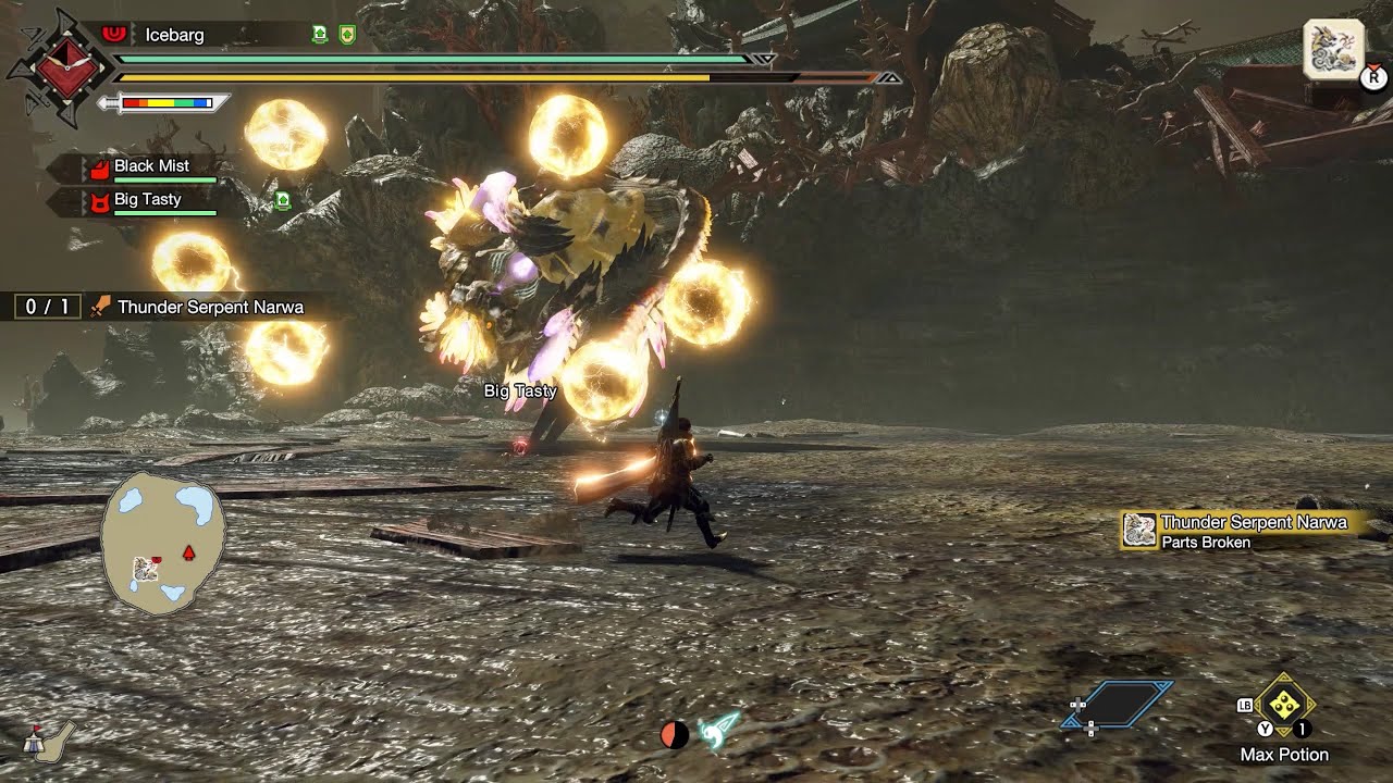 Monster Hunter Rise (PC) - 7★ Event Quest l Clouds of Narwa Rumble Again l 2K 60FPS