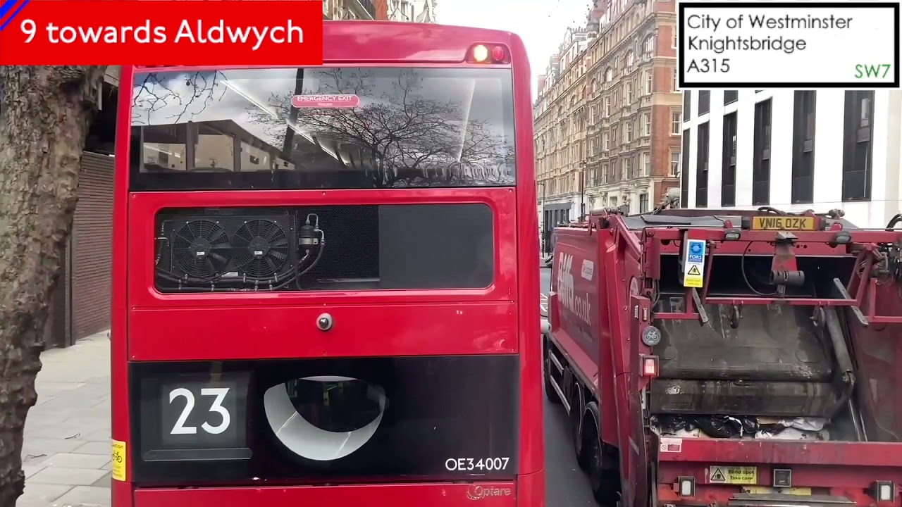 Full Route Visual | London Bus Route 9 - Hammersmith to Aldwych | VH45120