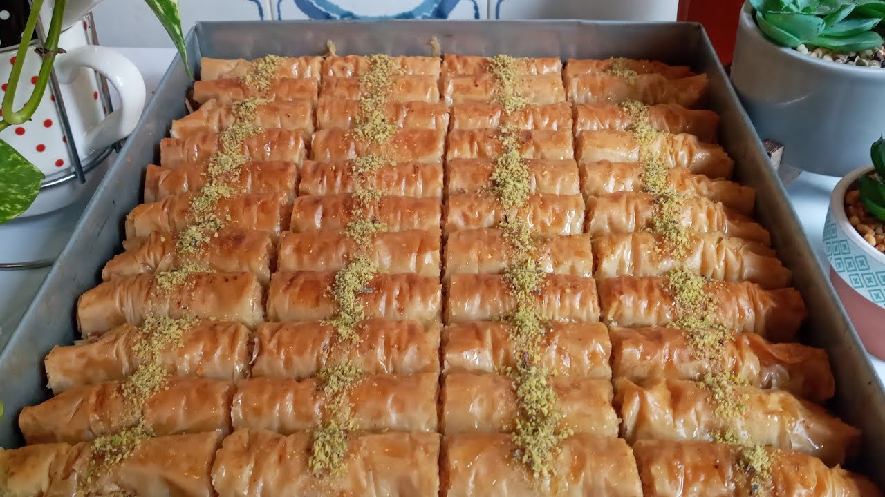 بقلاوة سهلة وسريعة التحضير بعجينة الفيلو💯👌👍 baklawa pâte à filo