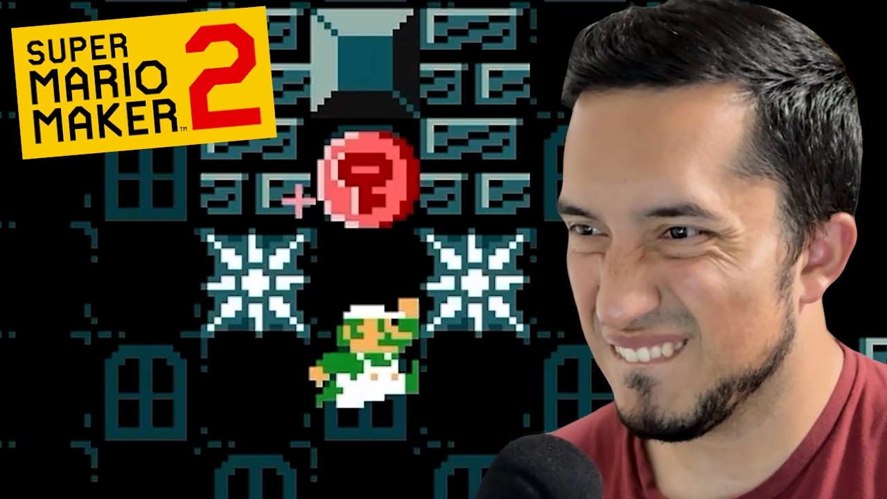 This is a PIXEL PERFECT jump!! | Expert NO CHECKPOINT Challenge!! (Super Mario Maker 2)