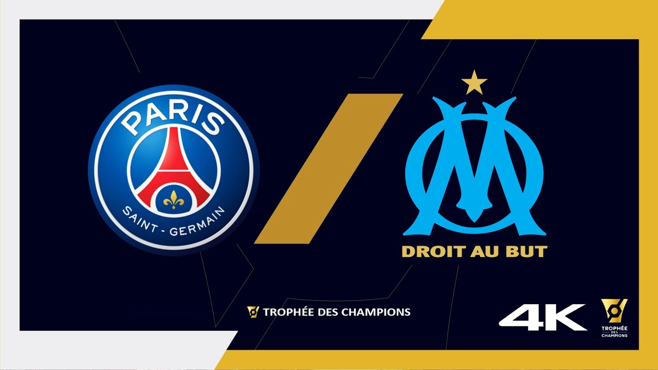 PARIS vs OM IN THE FRENCH SUPER CUP FINAL | 4K HIGHLIGHTS
