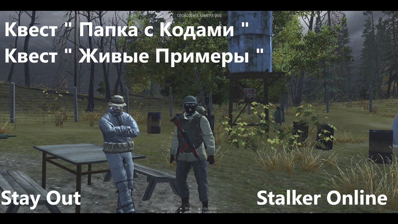 Stay Out / Stalker Online. 