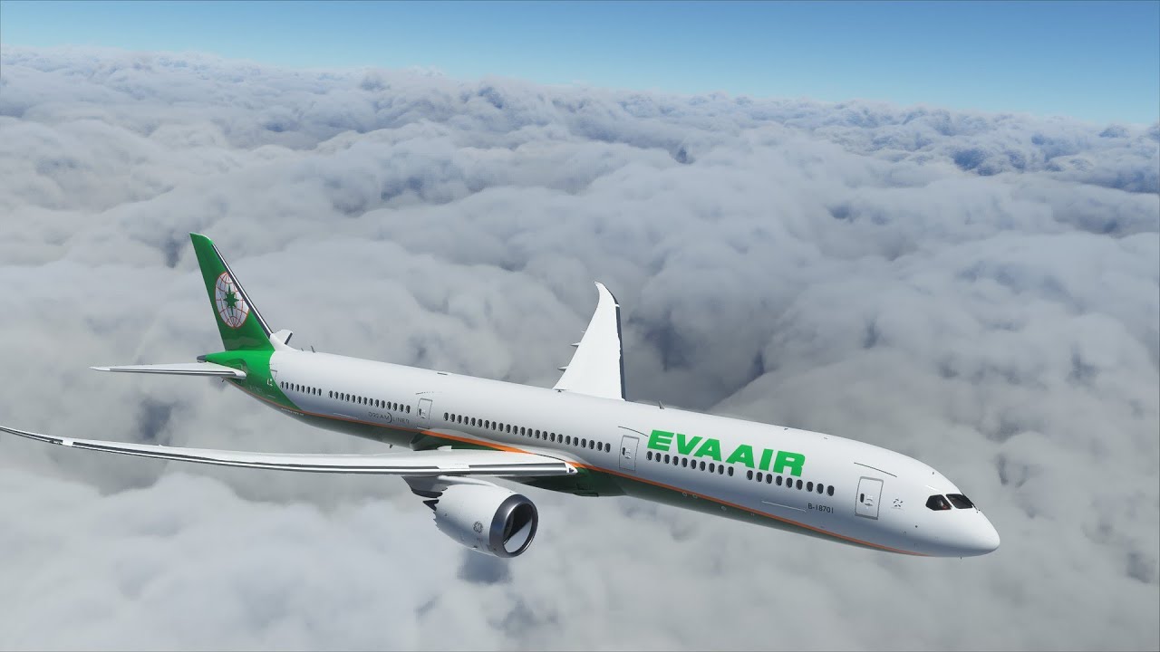 EVA Air Boeing 787-10 Dreamliner (Taipei - Manila) - Full Flight - Microsoft Flight Simulator 2020