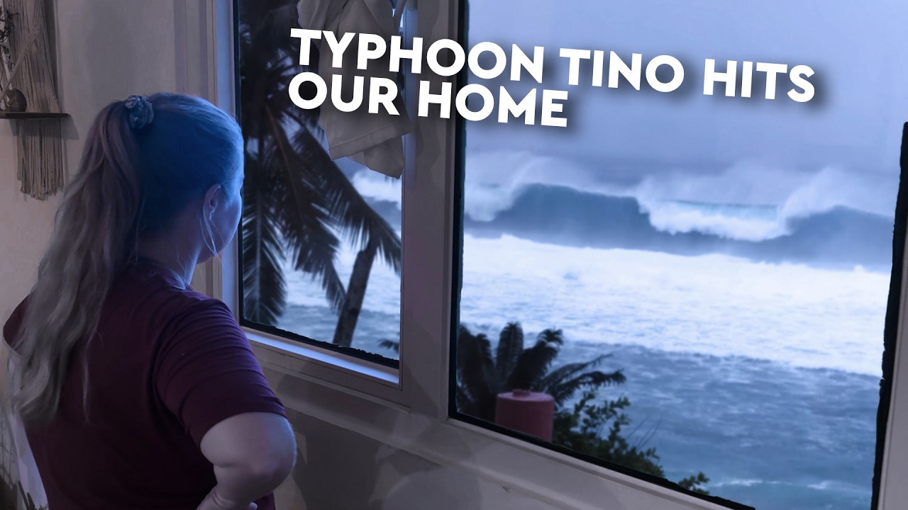 🇵🇭 Тайфун «Тино» обрушился на побережье Сиаргао. Это наша история.
