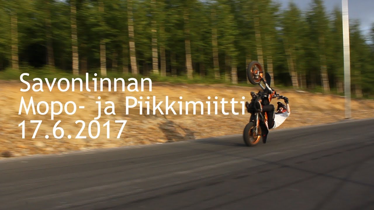 TeamFreeRiders - Savonlinnan mopo- ja piikkimiitti 17.6.2017