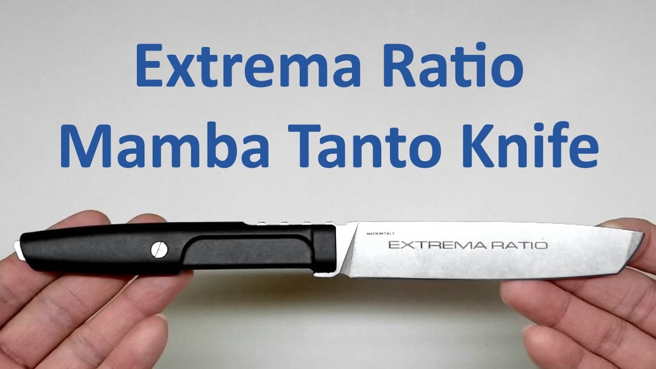 Extrema Ratio Mamba Tanto Knife