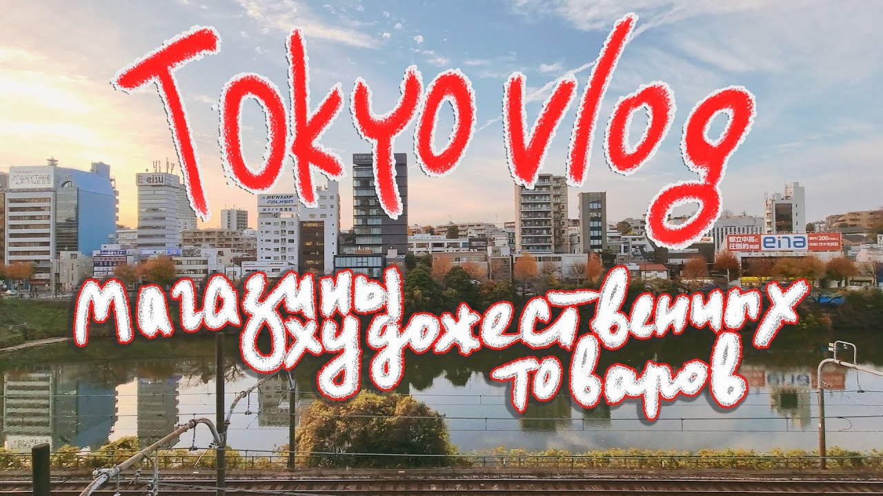 Tokyo vlog: Магазины для художников в ТОКИО | Art supplies' stores