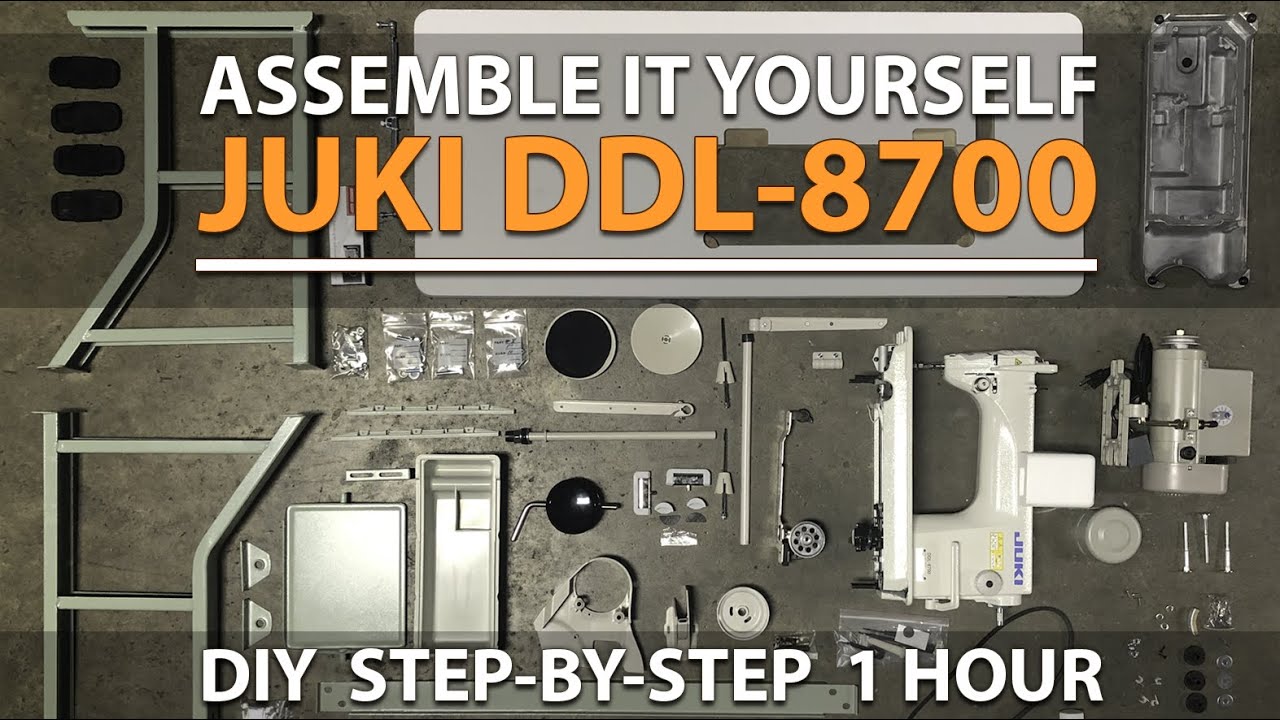 Сборка Juki DDL-8700 своими руками: пошаговое руководство
