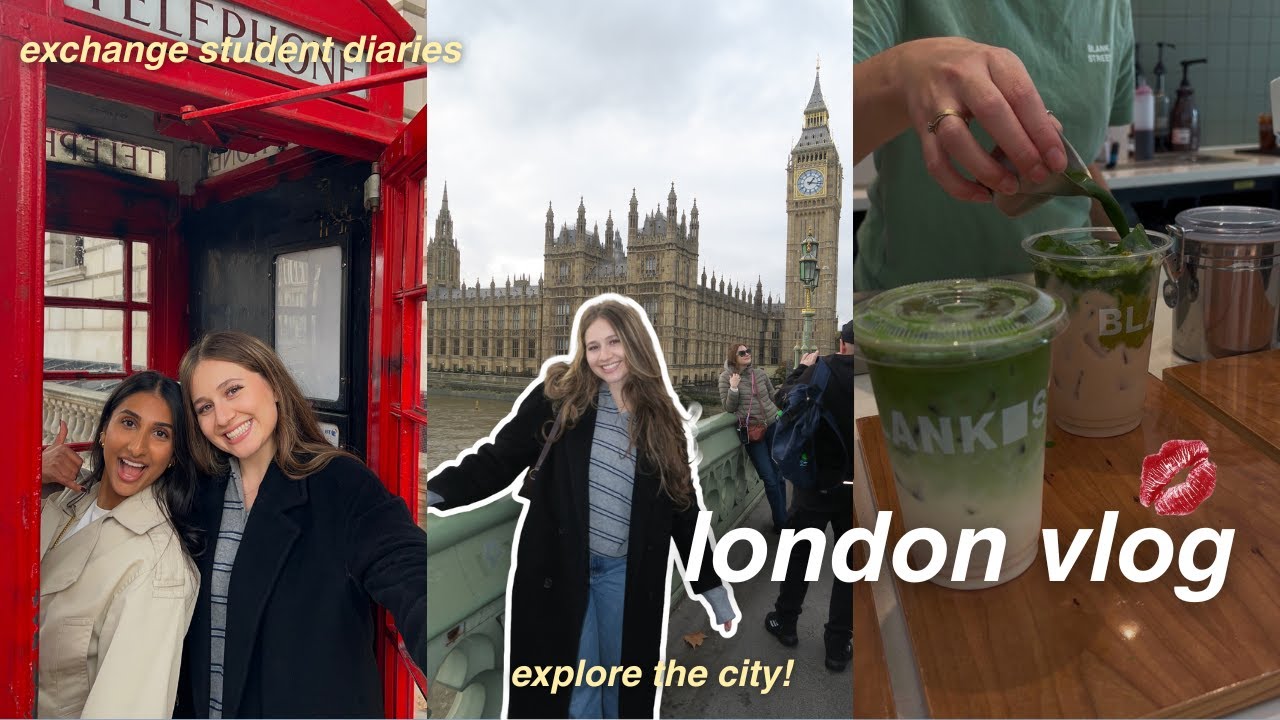 LONDON VLOG 🇬🇧 | STUDYING ABROAD in Europe