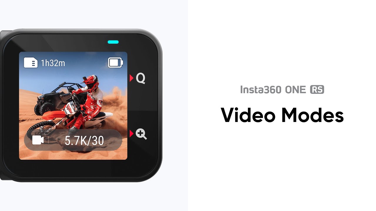 How to Use Video Modes | Insta360 ONE RS Tutorial