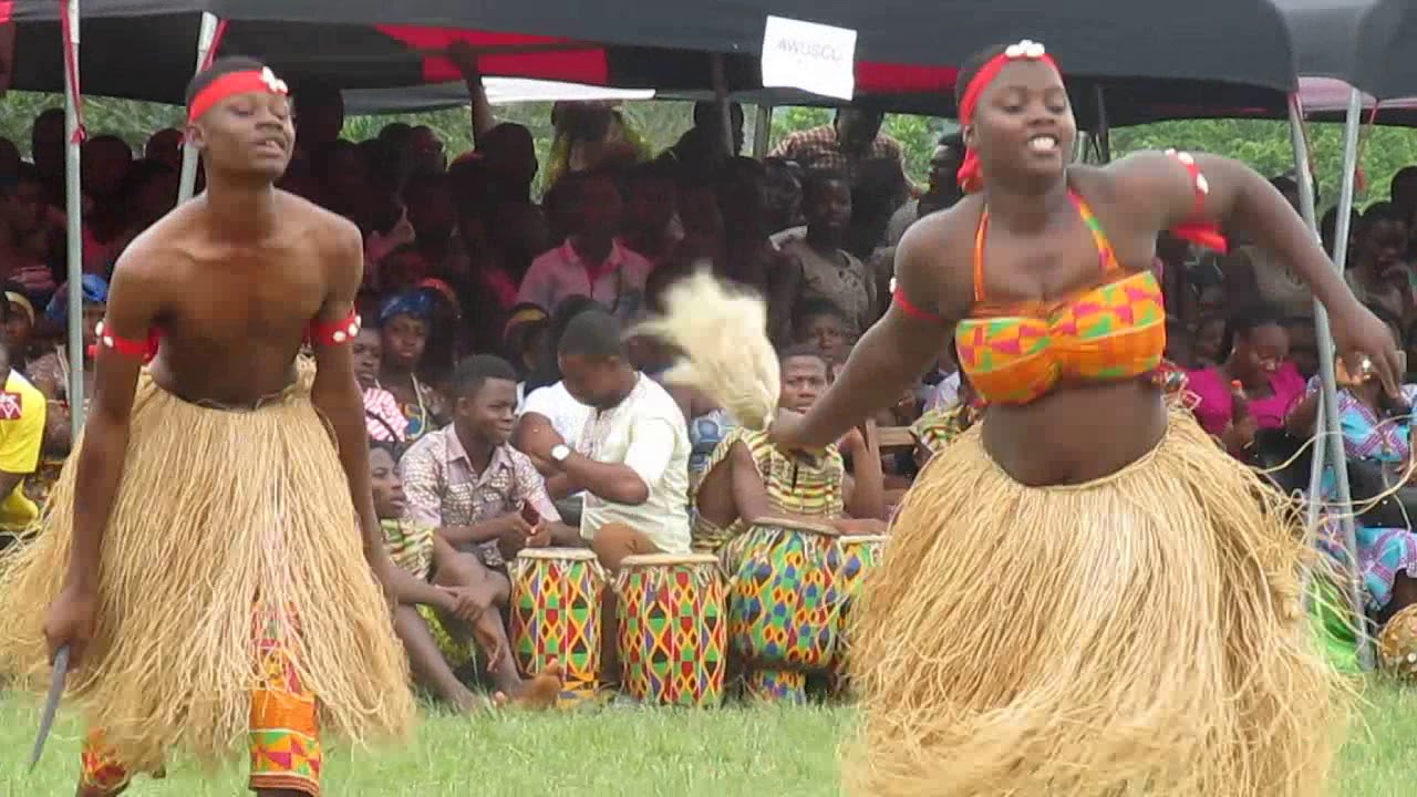 Tsito Secondary Technical school cultural display-Agamah Francis