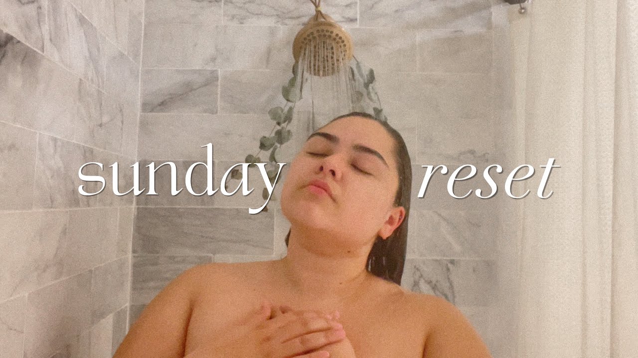 SUNDAY RESET | skincare routine, everything shower, summer plans + more!