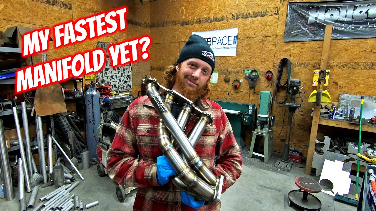 Building the Red Demon's 6-Second 4-Cylinder Turbo Manifold
