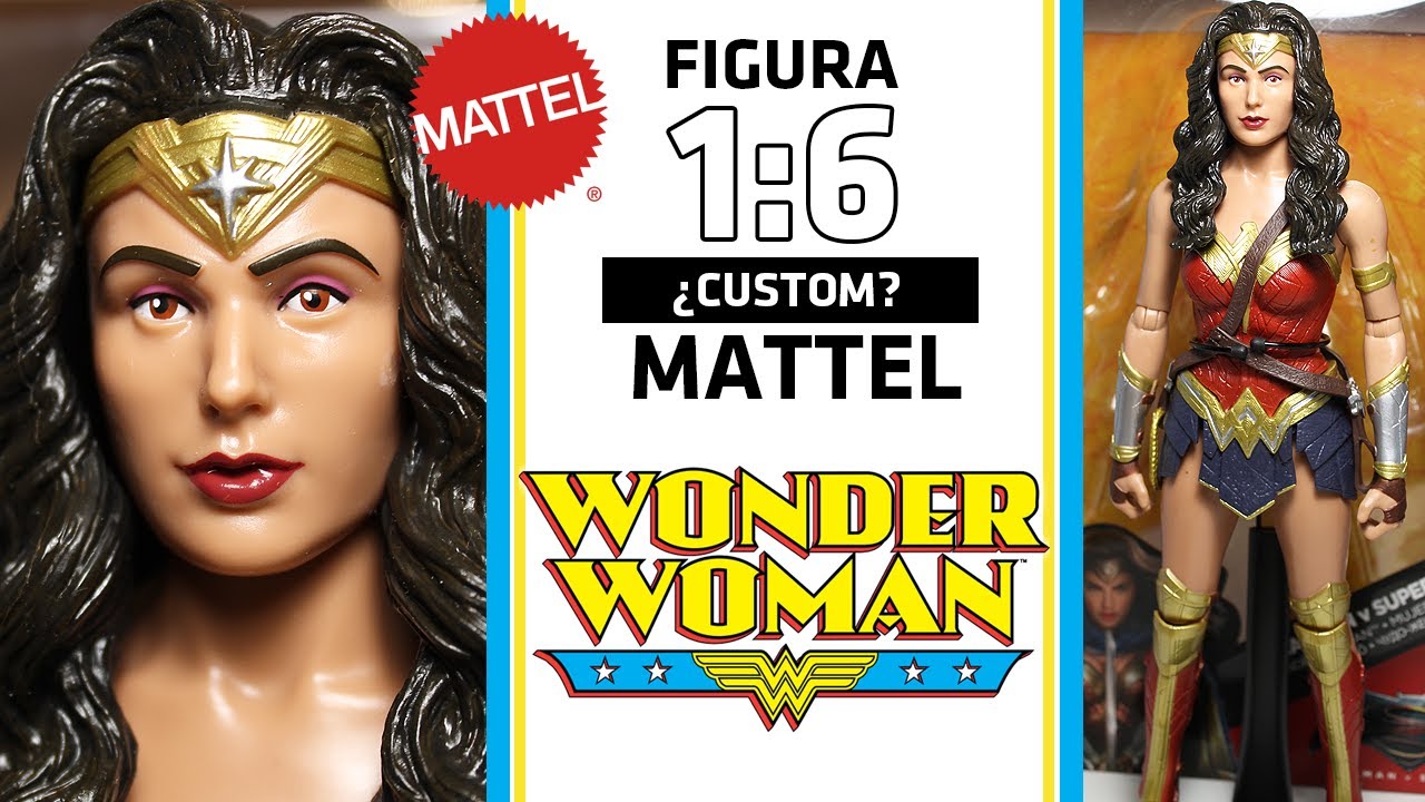 | ⭐ FIGURA WONDER WOMAN 30 CM 1:6 MATTEL | ¿Es una buena base para un CUSTOM de la Mujer Maravilla?