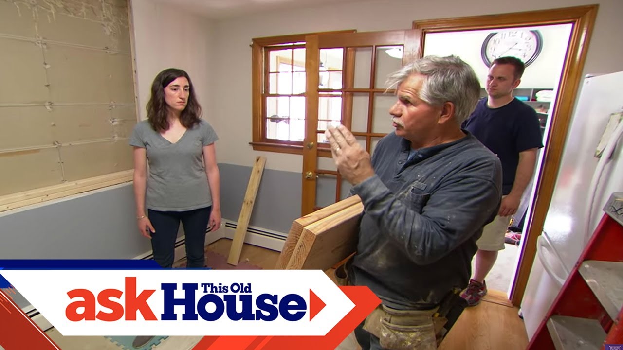 Как сделать сквозное отверстие в несущей стене | Ask This Old House