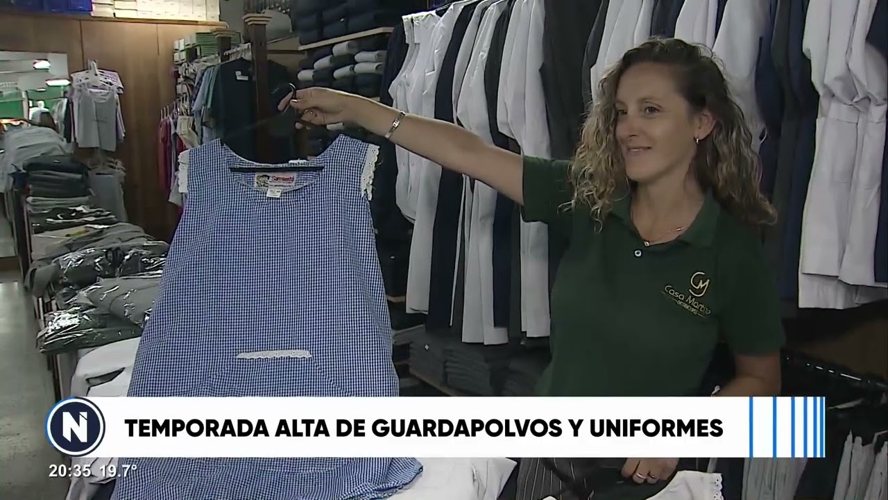 TEMPORADA ALTA DE GUARDAPOLVOS Y UNIFORMES