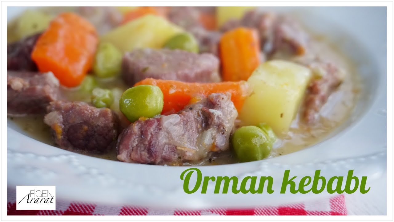 Tam kıvamında Lokanta usulü Orman kebabı / yemek tarifleri/ Figen Ararat