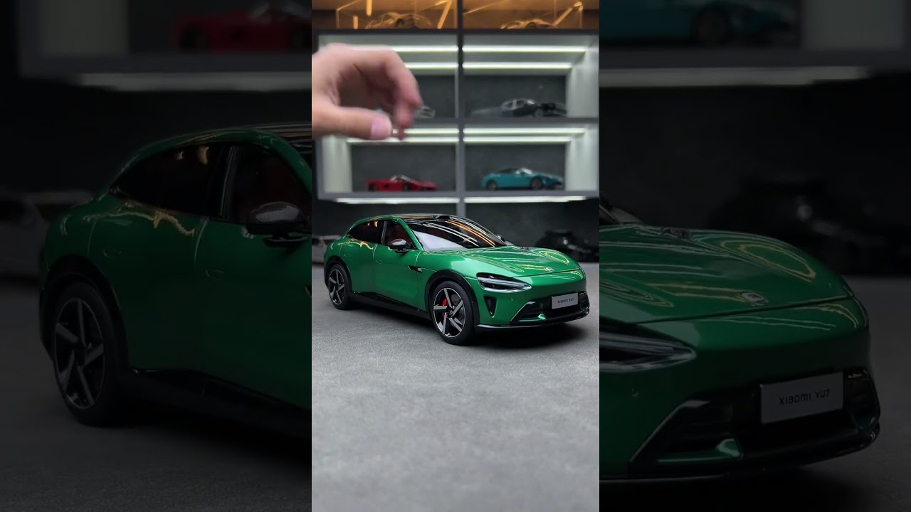 Xiaomi YU7 1:18 Diecast Model Car Unboxing &ndash; Stunning Details!
