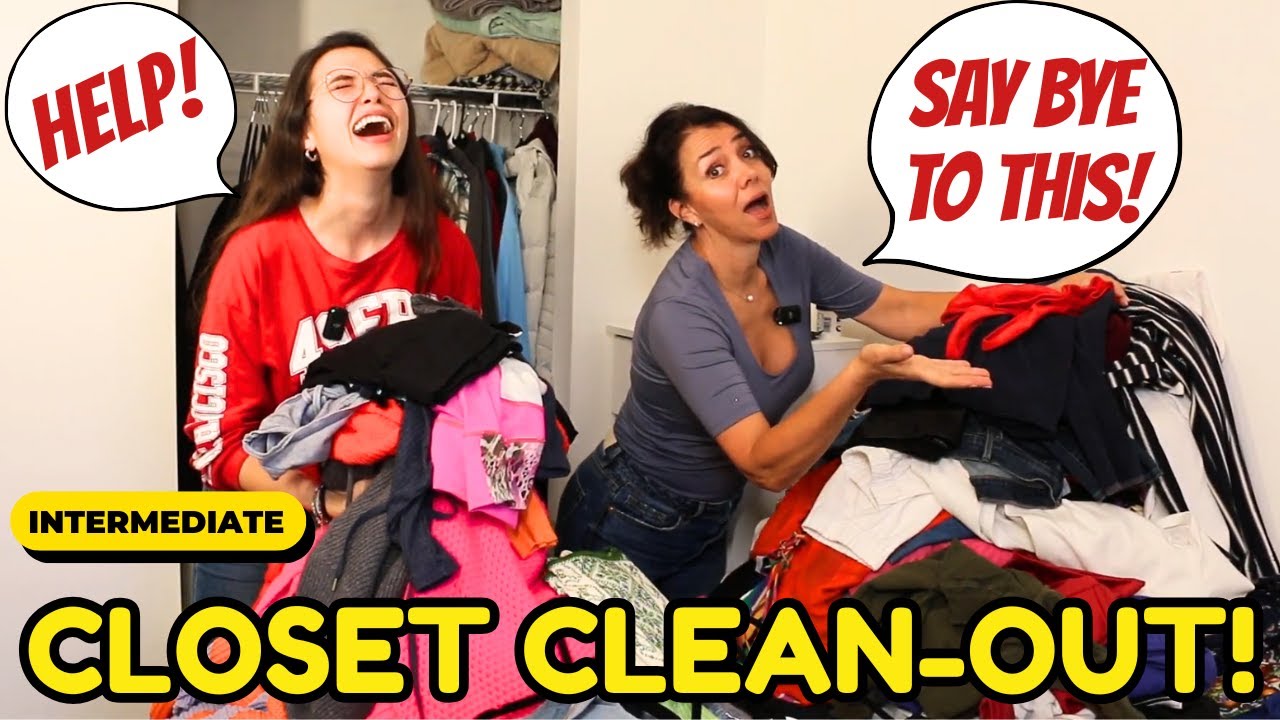 Learn Spanish While My Mom Throws Out My Clothes!