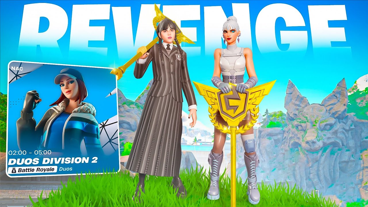 Мой дуэт FNCS выбил меня из игры... так что я отомстил