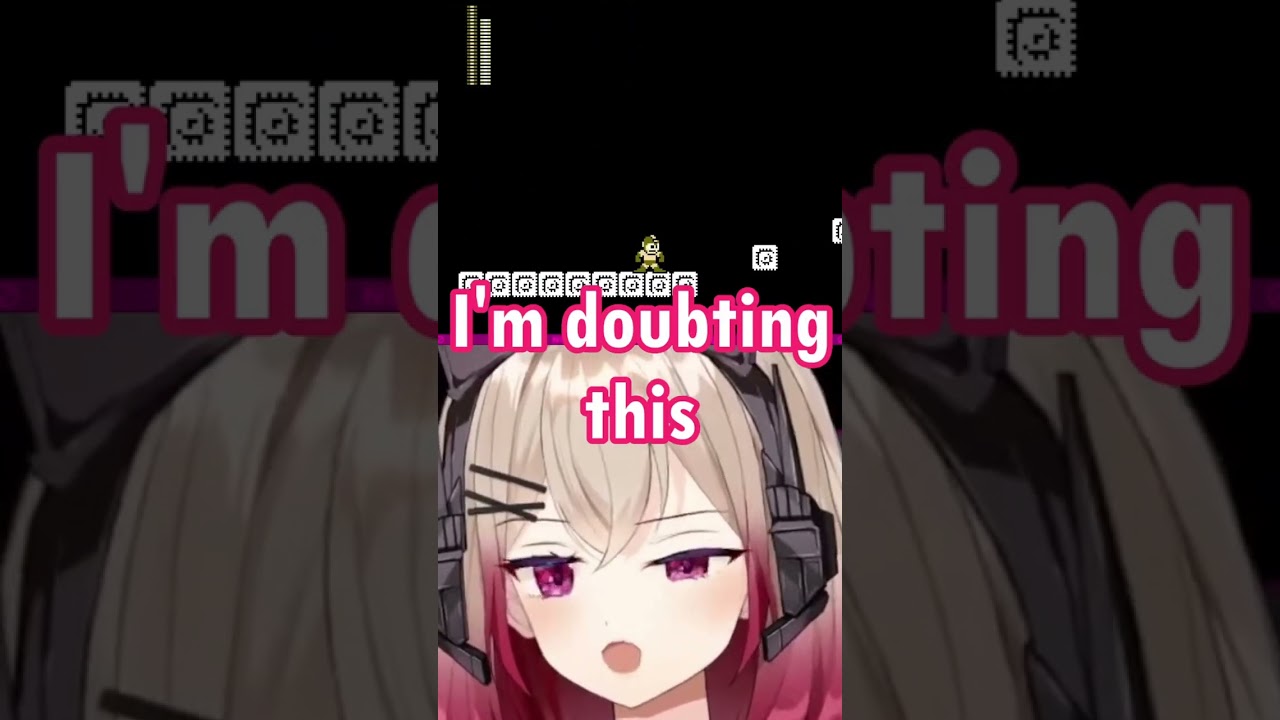 Megaman game makes VTuber scream at the top of her lungs #vtuber #vtuberclip #envtuberclip #envtuber