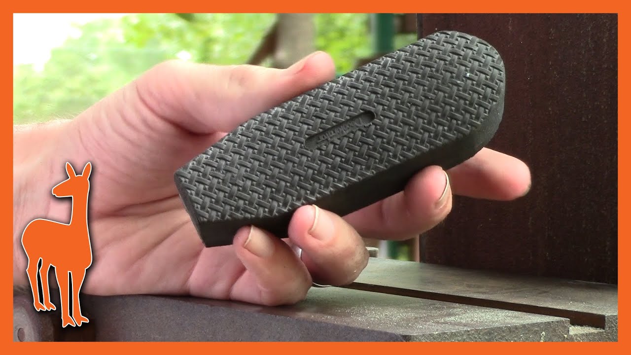 Swap Buttpads - Shaping a Pachmayr Decelerator for a Boyds Pro Varmint Stock