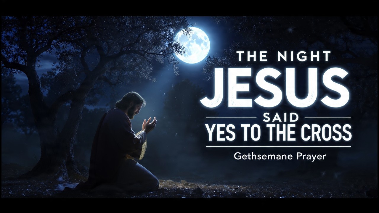 The Night Jesus Said Yes to the Cross — Gethsemane Prayer | Soulful Easter Gospel Worship Song