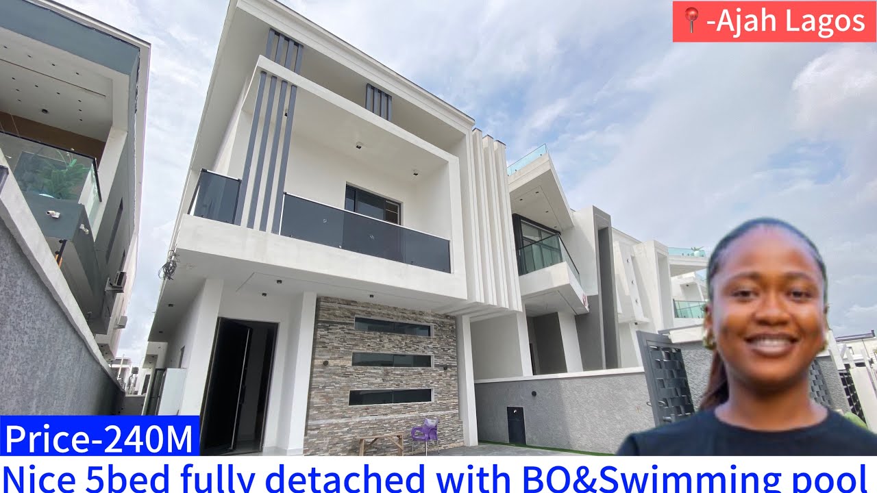 240M For 5bedroom fully detached with BQ&Swimming Pool