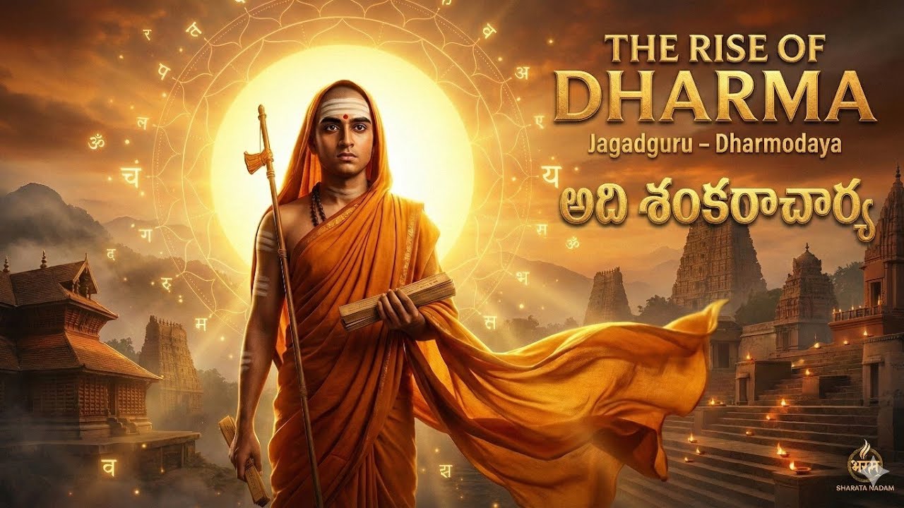 జగద్గురు శంకరుడు #Jagadguru#Dharmodaya#BharataNadam#TeluguDevotional#AdiShankaracharya#telugusong 