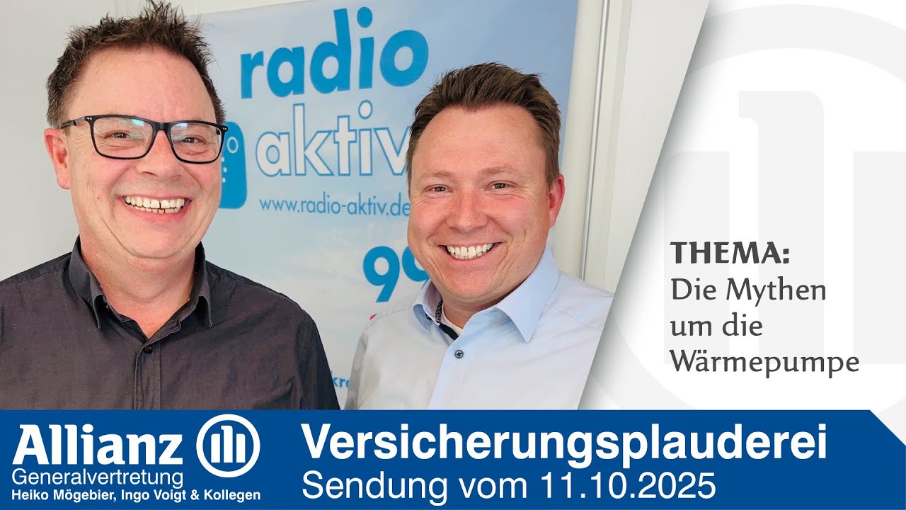 𝗩𝗘𝗥𝗦𝗜𝗖𝗛𝗘𝗥𝗨𝗡𝗚𝗦𝗣𝗟𝗔𝗨𝗗𝗘𝗥𝗘𝗜 🎙 | DIE MYTHEN UM DIE WÄRMEPUMPE 🔥