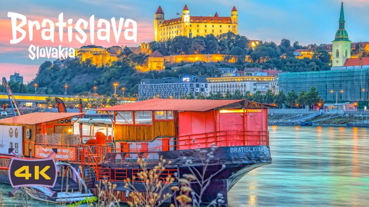 Bratislava, Slovakia 🇸🇰 | Spring 2023 | 4k HDR 60fps Walking Tour