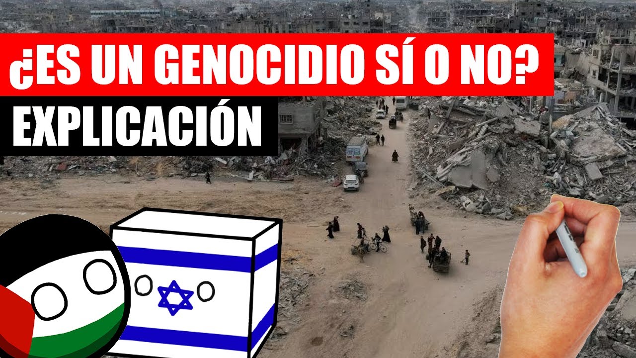 ✅ &iquest;Ha cometido ISRAEL un GENOCIDIO en GAZA? | Explicaci&oacute;n en 10 minutos